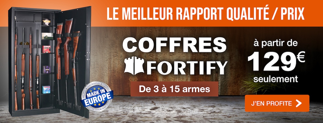 BAISSE DES PRIX / Coffres 4 à 15 armes FORTIFY Delta