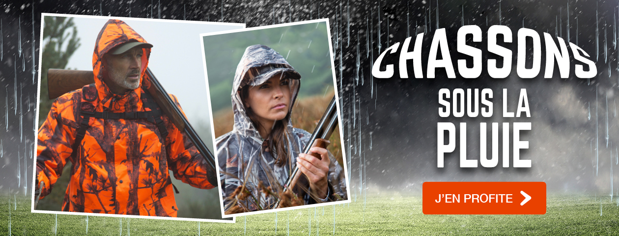 Chassons sous la pluie