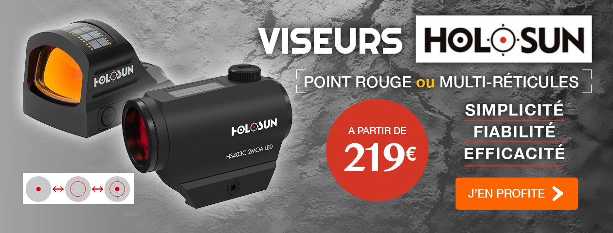 Viseurs HOLOSUN à partir de 219 € seulement !