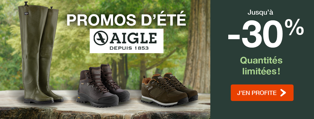 Promos AIGLE jusqu’à -30%