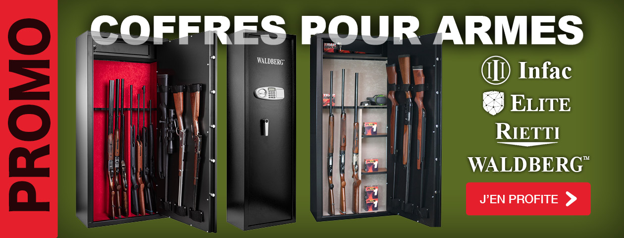 PROMO Coffres pour armes