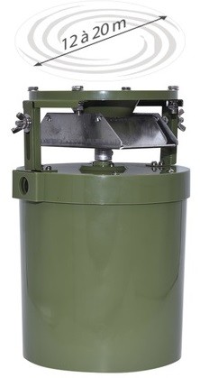 Agrainoir automatique digital 12 Volts à batterie rechargeable, MADE IN CHASSE - Equipements de chasse