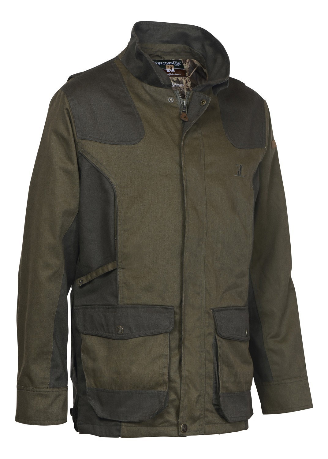 Veste de chasse Percussion Tradition, Vert, Taille 3XL, MADE IN CHASSE - Equipements de chasse