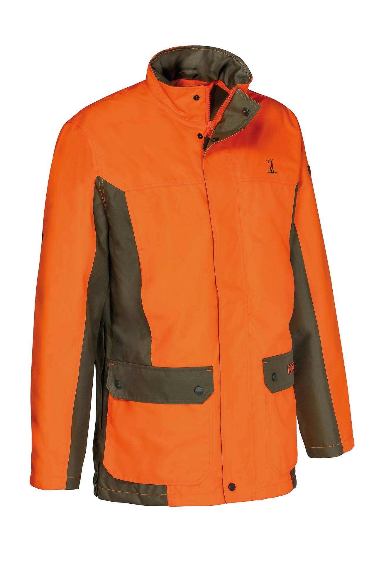 Veste de traque Percussion Renfort Ripstop - Orange, Orange, Taille 2XL, MADE IN CHASSE - Equipements de chasse