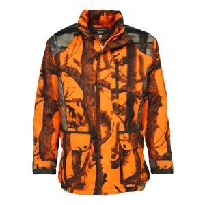 Veste de chasse Percussion Brocard GhostCamo B&B, Orange, Taille XL, MADE IN CHASSE - Equipements de chasse