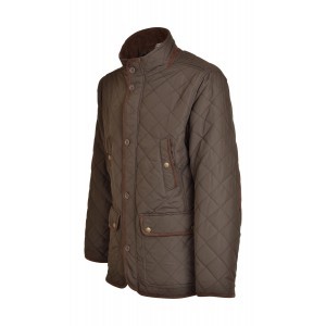 Veste matelassée Percussion Stalion Marron, Marron, Taille M, MADE IN CHASSE - Equipements de chasse