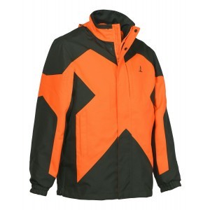 Veste de chasse Percussion Predator R2 Orange / Kaki, Orange, Taille XL, MADE IN CHASSE - Equipements de chasse