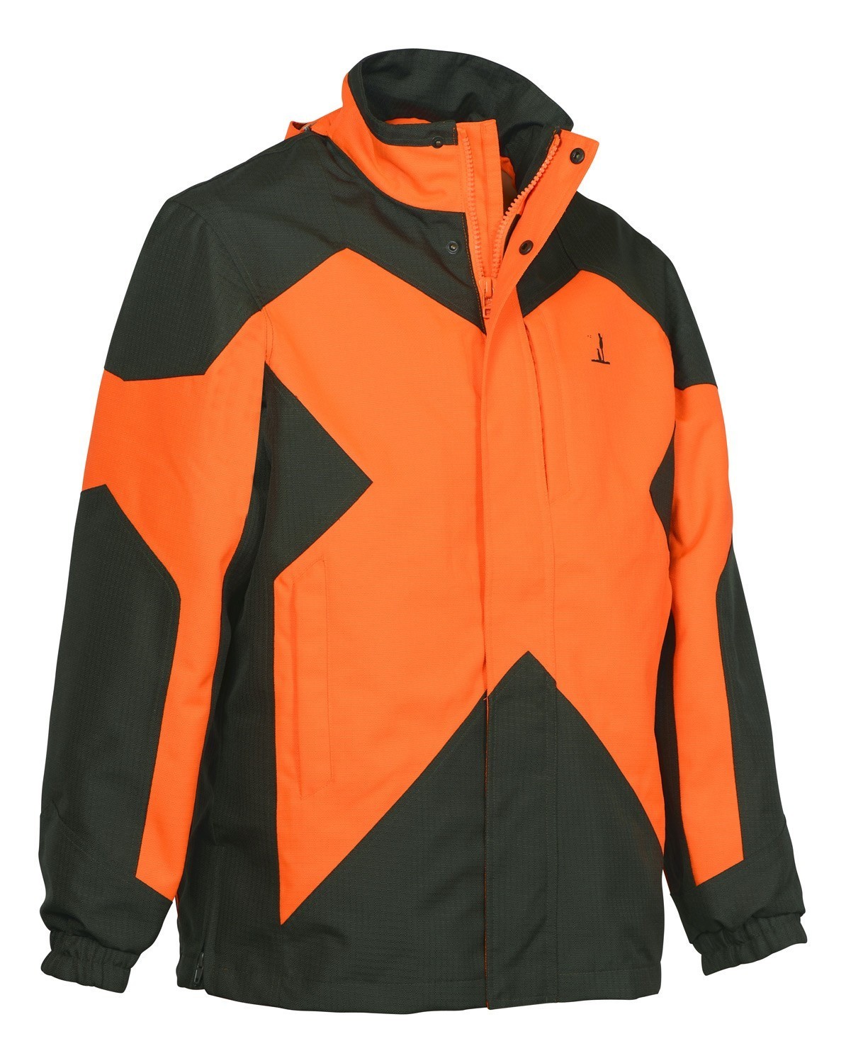 Veste de chasse Percussion Predator R2 Orange / Kaki, Orange, Taille S, MADE IN CHASSE - Equipements de chasse