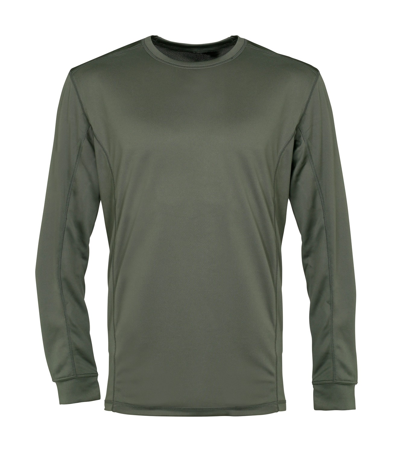 Sweatshirt thermique Percussion Megadry - Kaki, Vert, Taille L, MADE IN CHASSE - Equipements de chasse