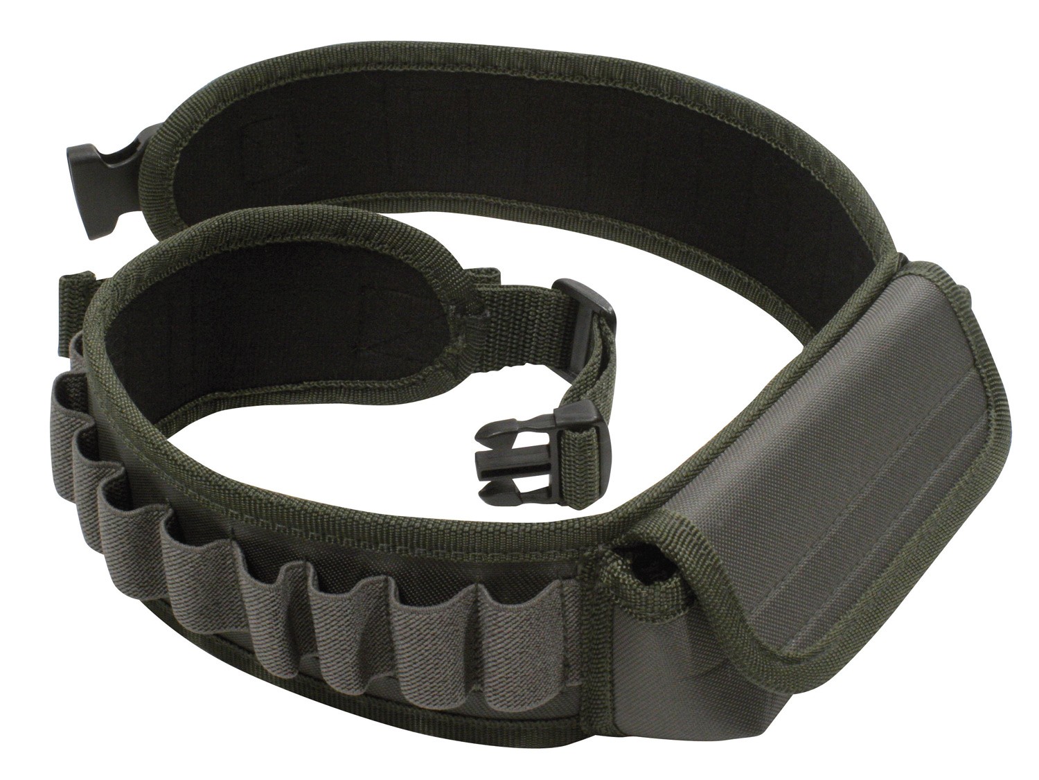 Cartouchière Percussion Kaki, MADE IN CHASSE - Equipements de chasse