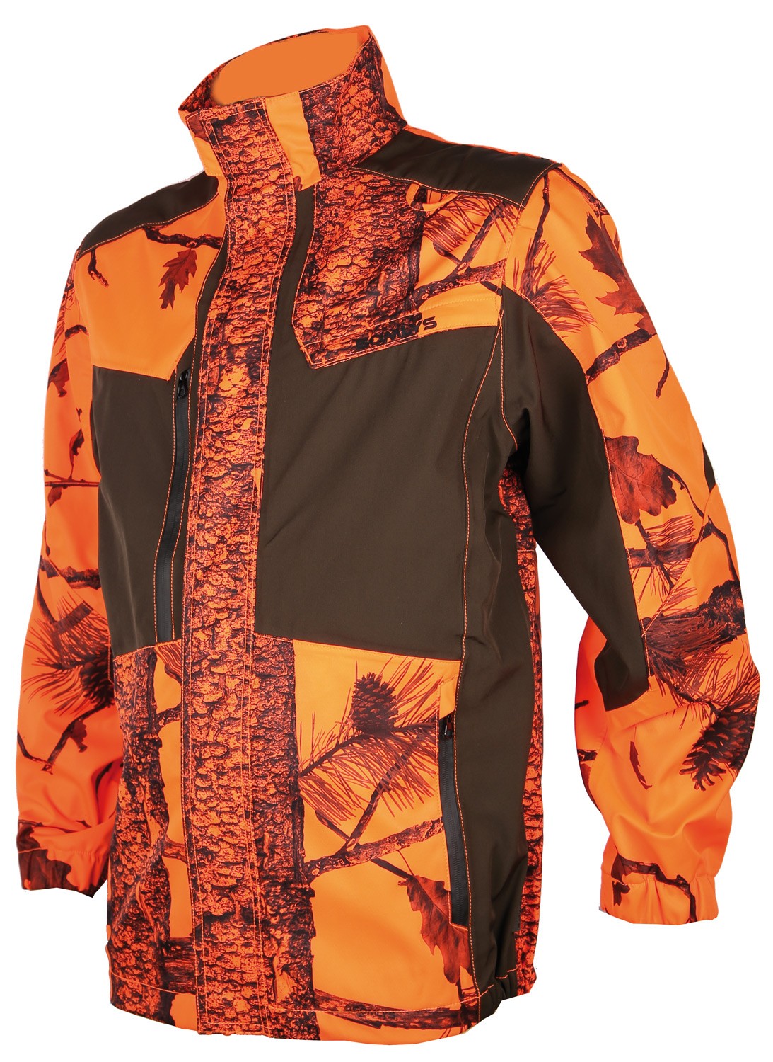 Veste de chasse Somlys Summer 421, Orange, Taille 4XL, MADE IN CHASSE - Equipements de chasse