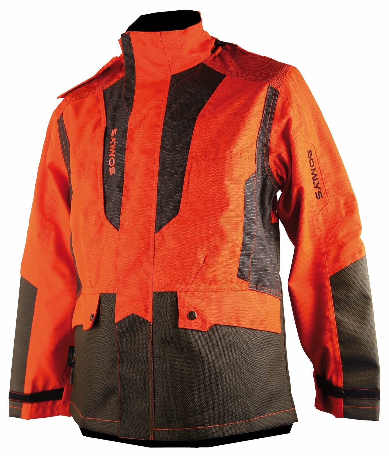Veste de traque Somlys Indestructor 454, Orange, Taille 2XL, MADE IN CHASSE - Equipements de chasse