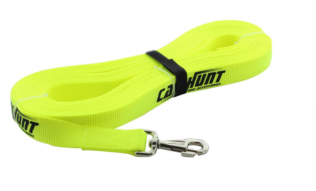 Longe sangle plate CaniHunt Hunter - 10 m, MADE IN CHASSE - Equipements de chasse