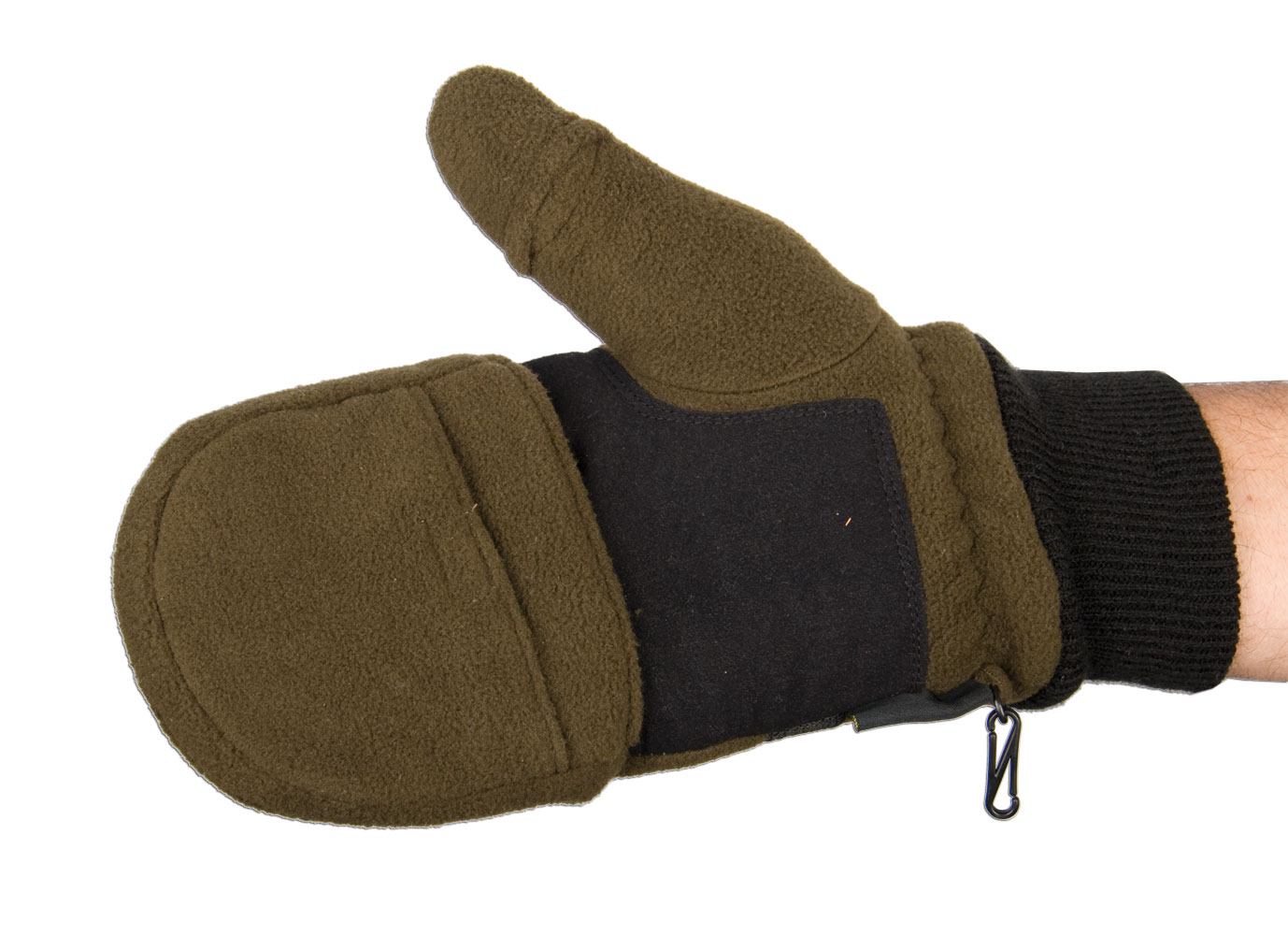 Gants de chasse mitaines Somlys 811, Vert, MADE IN CHASSE - Equipements de chasse