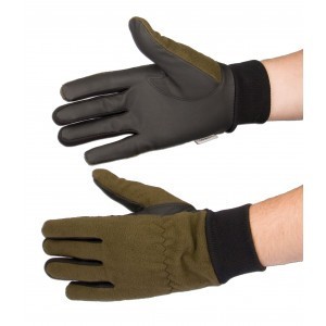Gants de chasse Softshell unis Somlys 813, Vert, MADE IN CHASSE - Equipements de chasse