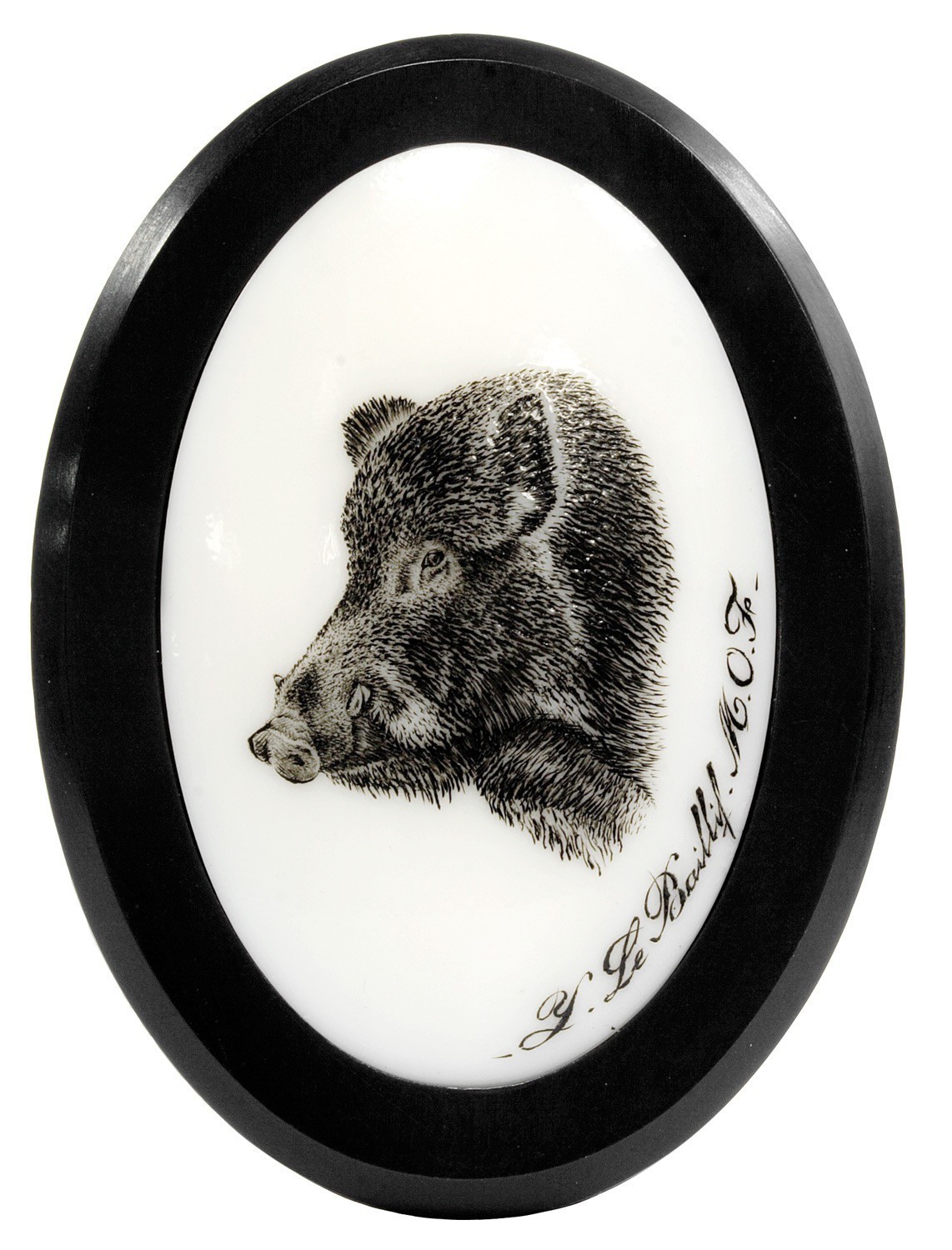 Calotte Sanglier pour fusil ou carabine, Blanc, MADE IN CHASSE - Equipements de chasse