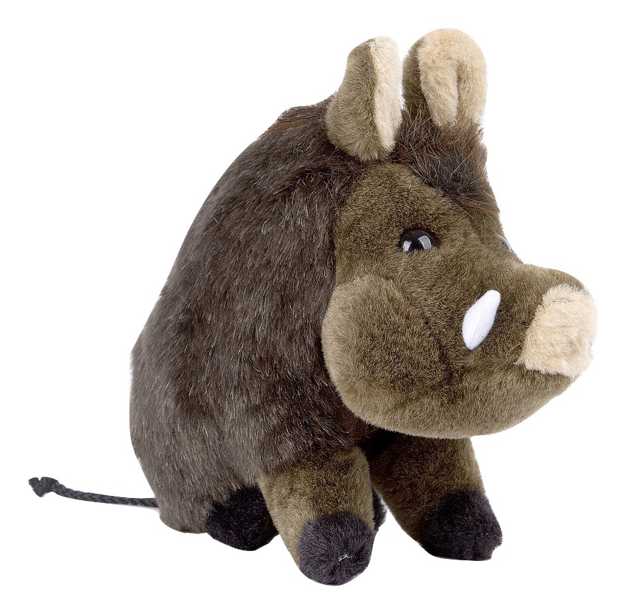 Peluche Sanglier assis 28 cm, MADE IN CHASSE - Equipements de chasse MADE IN CHASSE