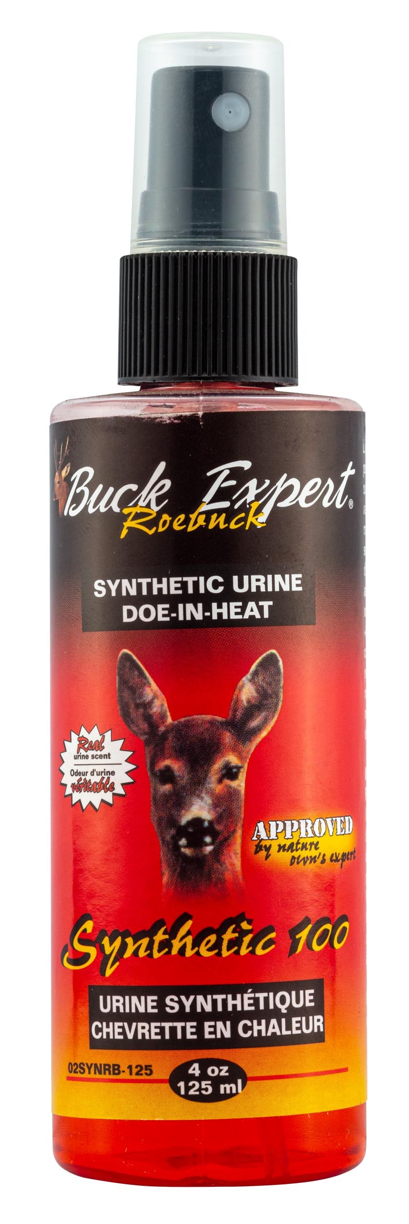 Urine synthétique Buck Expert - Chevrette en chaleur, MADE IN CHASSE - Equipements de chasse