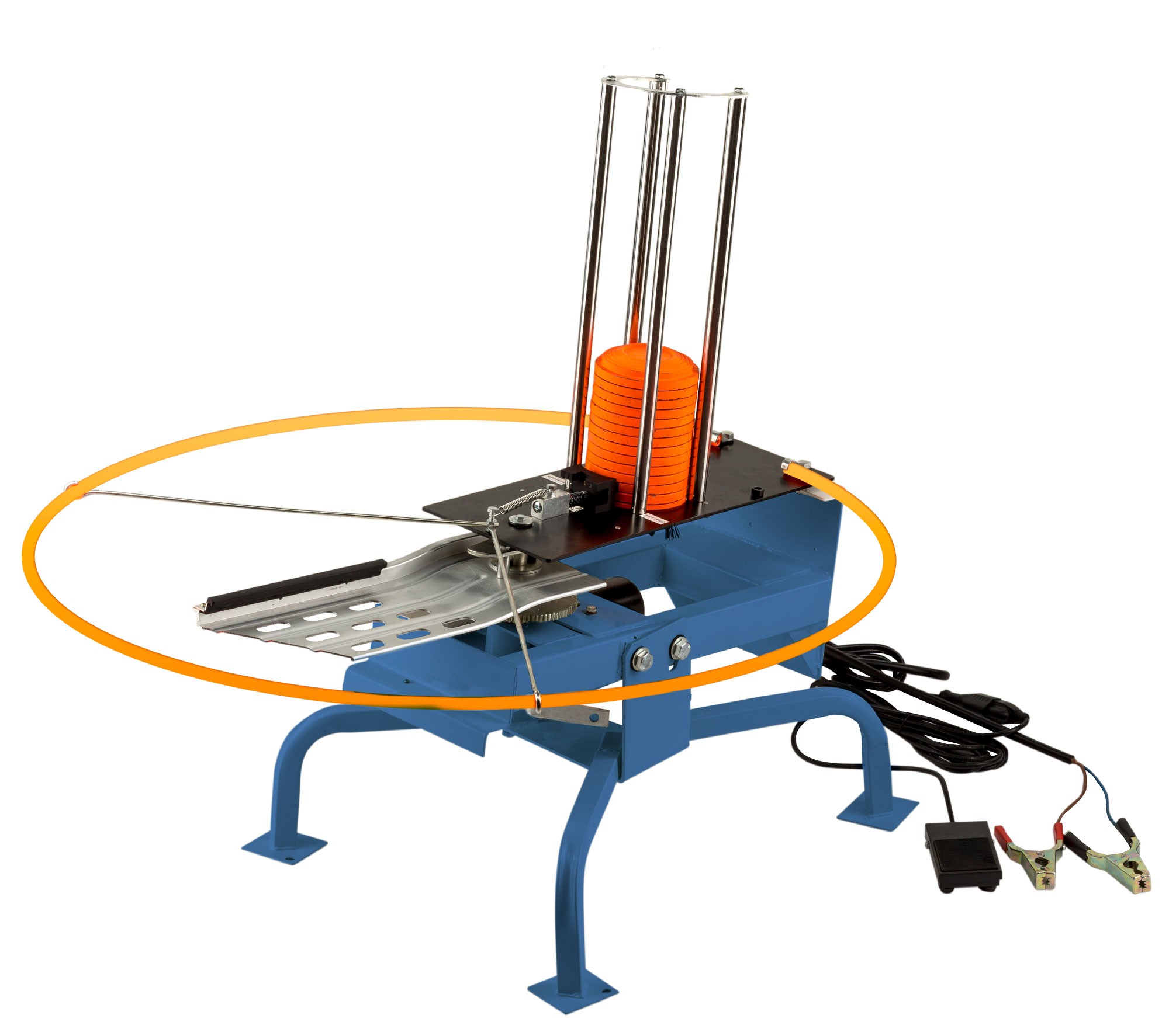 Lanceur de plateaux électrique sur pieds, MADE IN CHASSE - Equipements de chasse