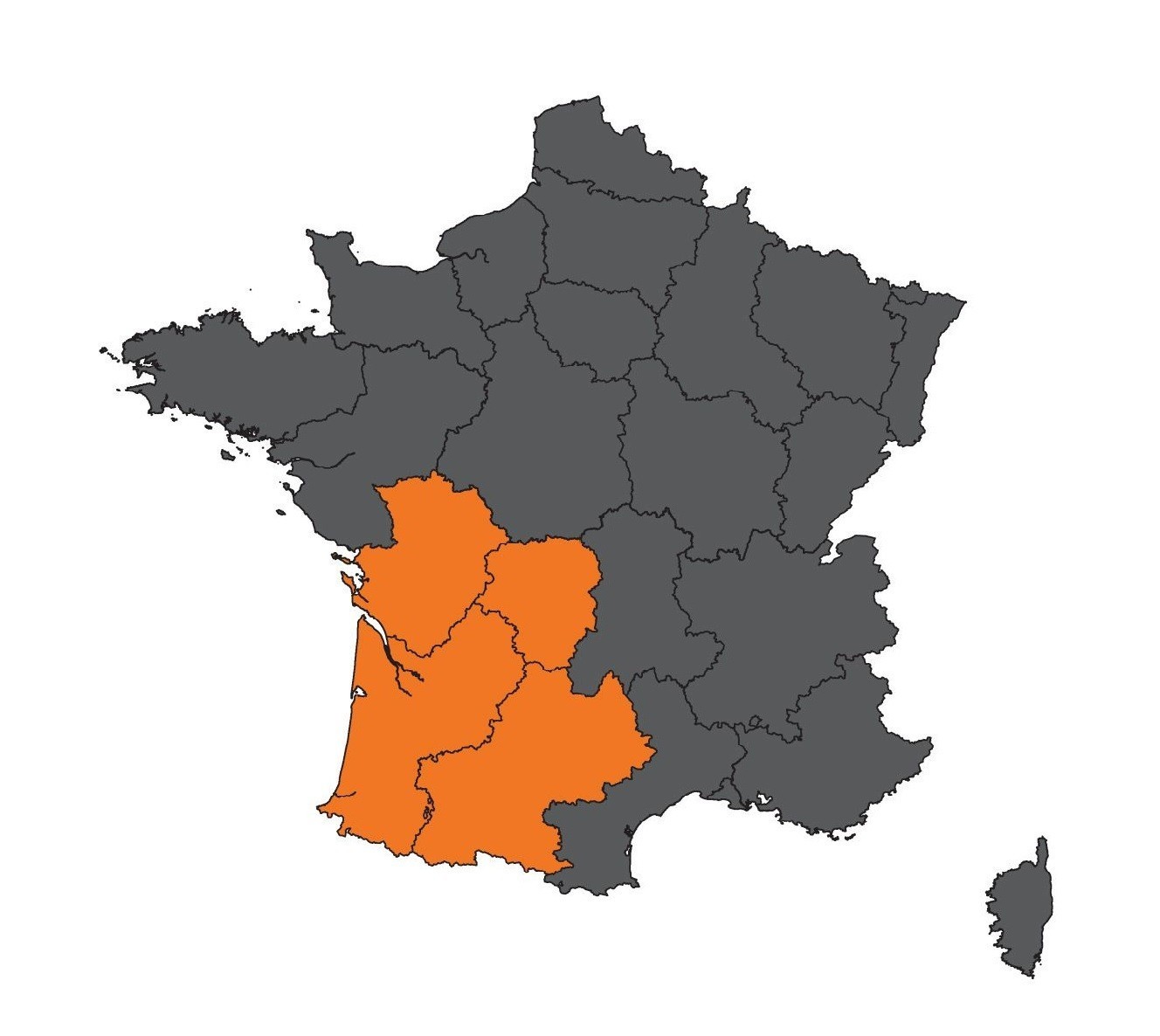 Cartographie SportDog Tek 2.0, pack Carte 3 : Quart Sud-Ouest, MADE IN CHASSE - Equipements de chasse