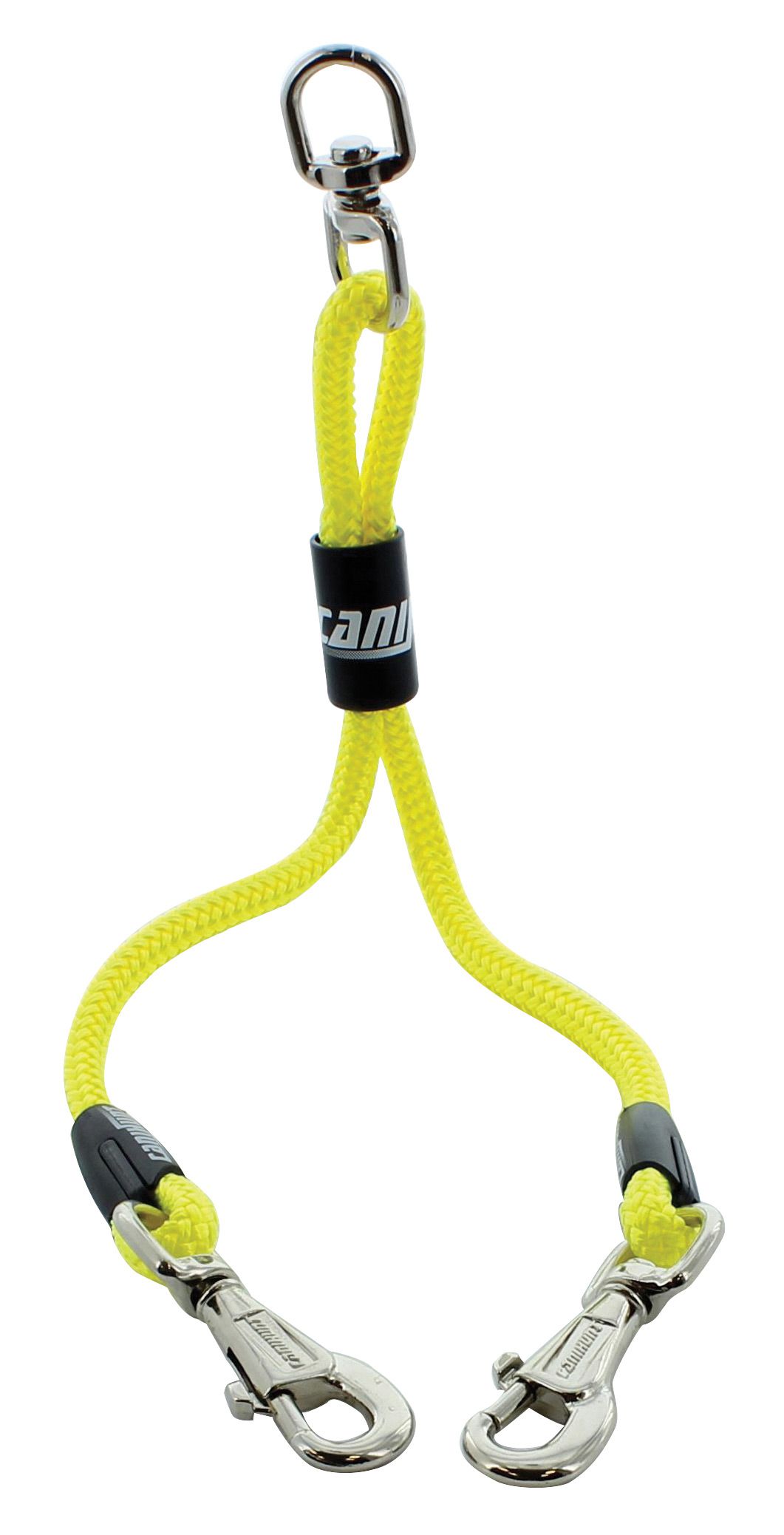 Accouple double réglable ronde en tresse CaniHunt Alp, MADE IN CHASSE - Equipements de chasse