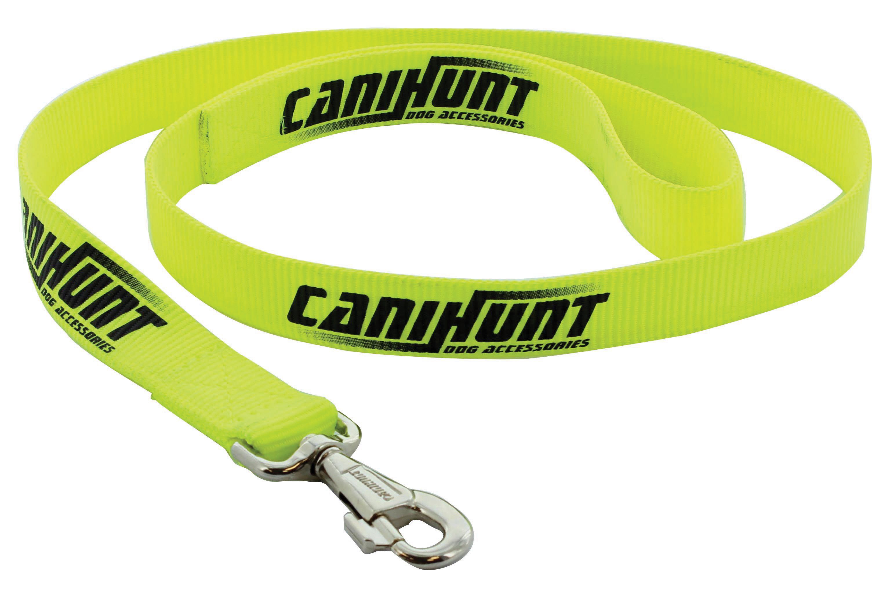 Laisse simple plate CaniHunt Hunter - 1,20 m, MADE IN CHASSE - Equipements de chasse