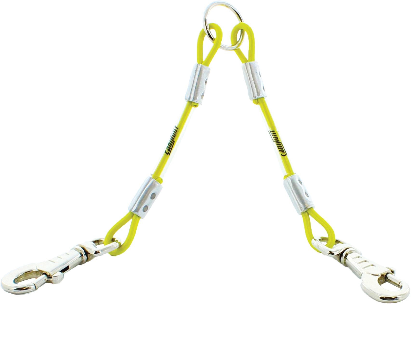 Accouple double câble métallique CaniHunt Xtreme, MADE IN CHASSE - Equipements de chasse