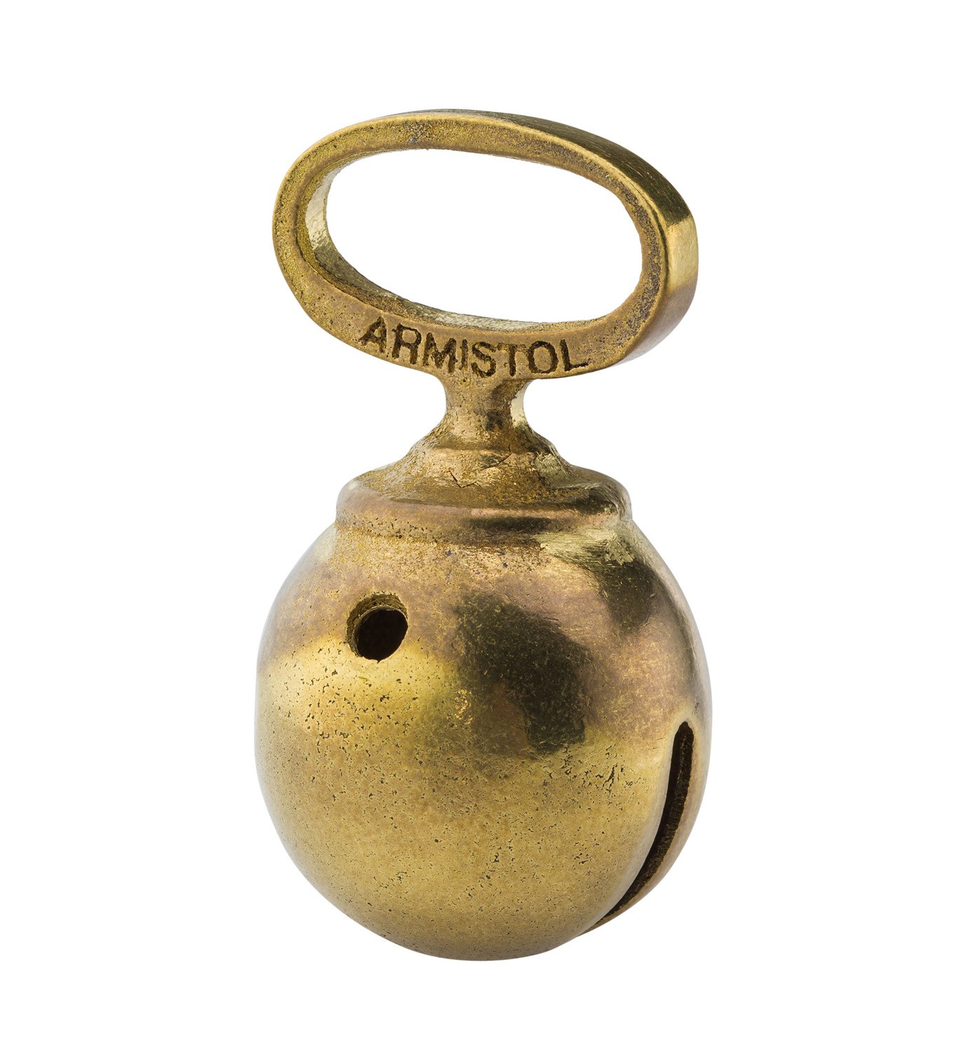 Grelot pour chien Armistol en bronze monobloc, Jaune, MADE IN CHASSE - Equipements de chasse