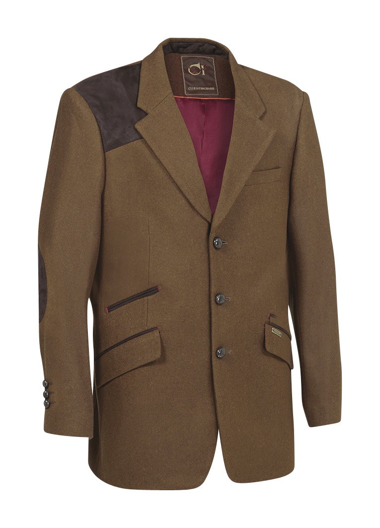 Veste d'après-chasse Club Interchasse Swann, Marron, Taille XL, MADE IN CHASSE - Equipements de chasse