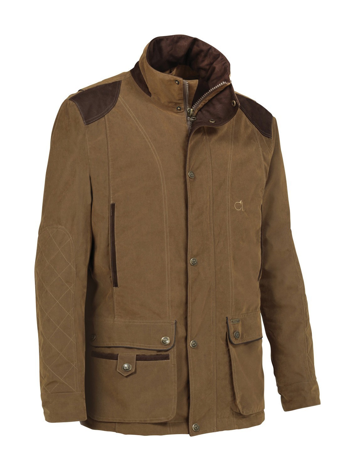 Veste de chasse Club Interchasse Cevrus, Marron, Taille 2XL, MADE IN CHASSE - Equipements de chasse