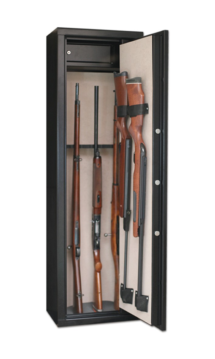Armoire forte Infac Classic CT10 / 10 armes, Noir, MADE IN CHASSE - Equipements de chasse