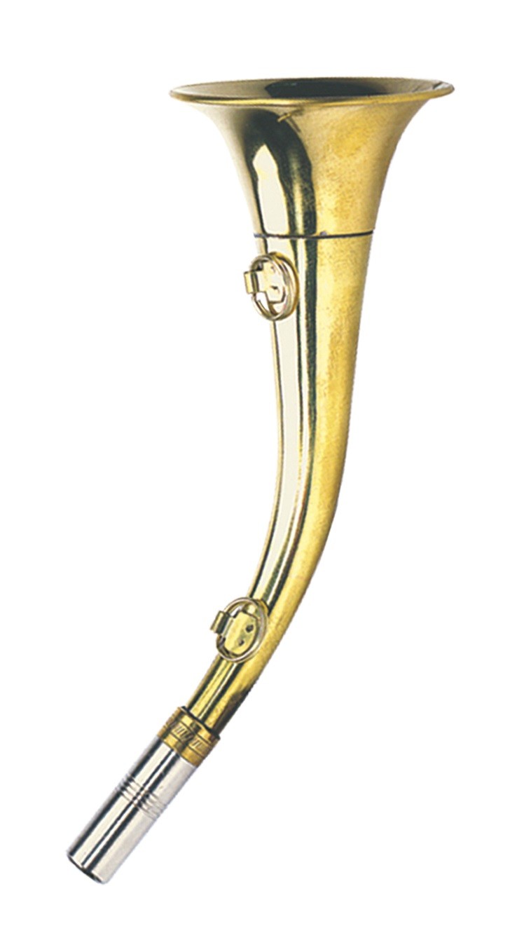 Corne de chasse 30 cm ronde cintrée à pavillon Elless, MADE IN CHASSE - Equipements de chasse