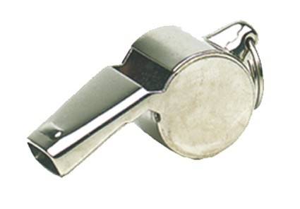 Sifflet chien à roulette nickelé, MADE IN CHASSE - Equipements de chasse