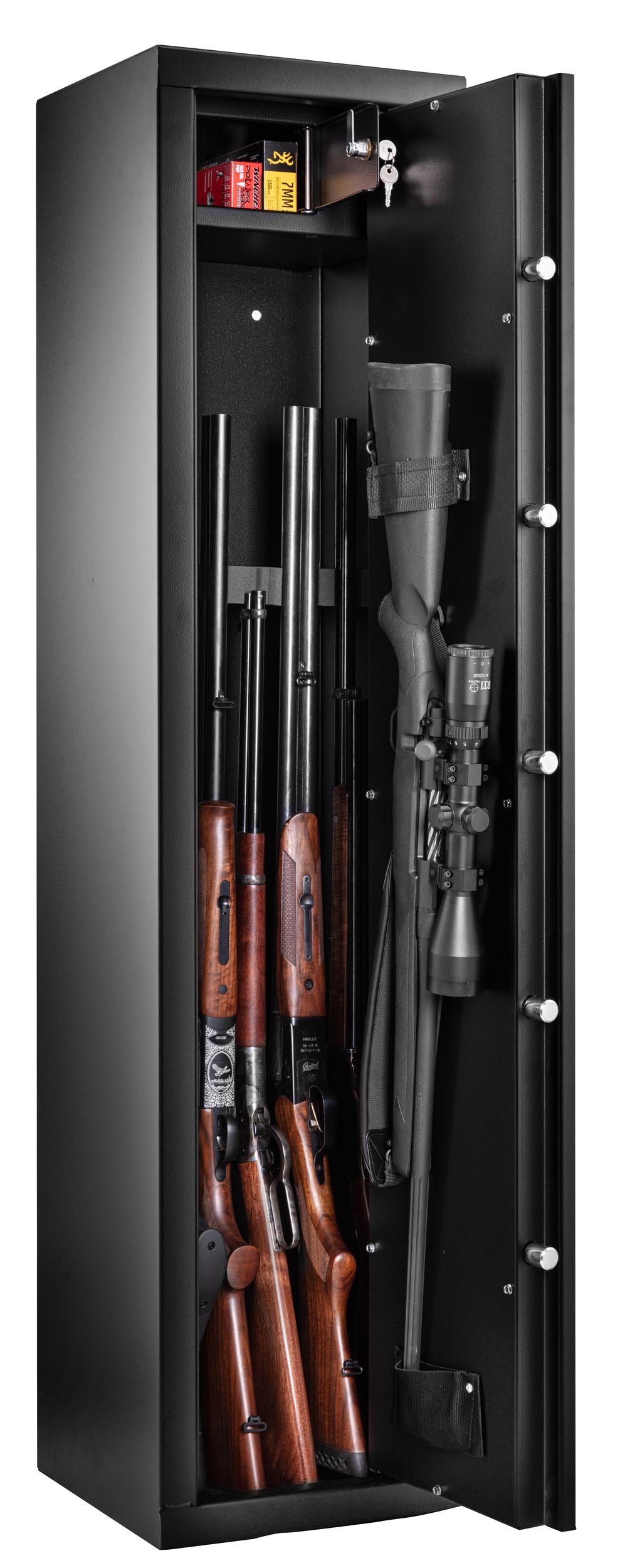 Armoire forte Rietti 7 armes + coffre intérieur, MADE IN CHASSE - Equipements de chasse