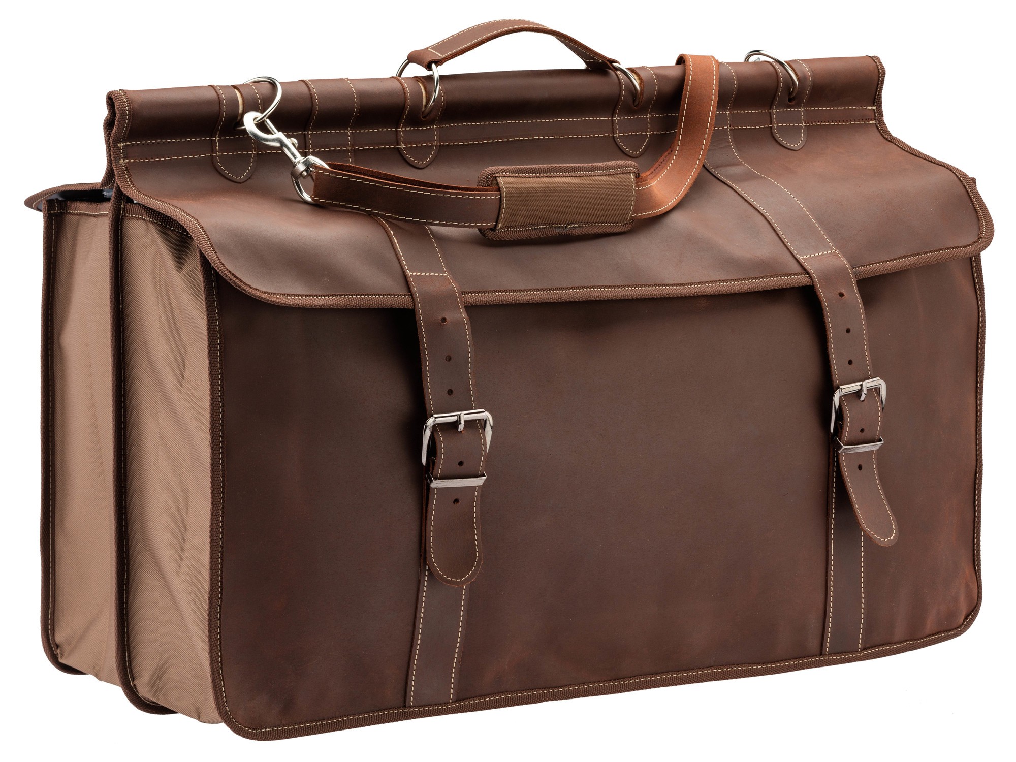 Sac de battue Country Sellerie en cuir, MADE IN CHASSE - Equipements de chasse