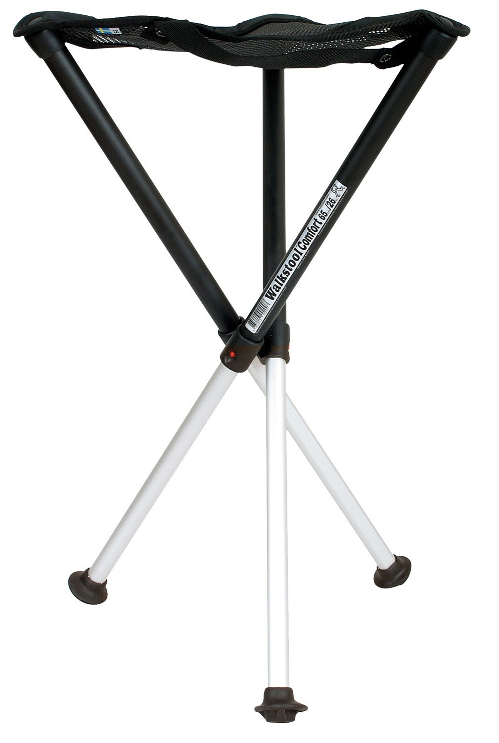 Siège trépied Walkstool Confort 55 à 75 cm, Noir, MADE IN CHASSE - Equipements de chasse
