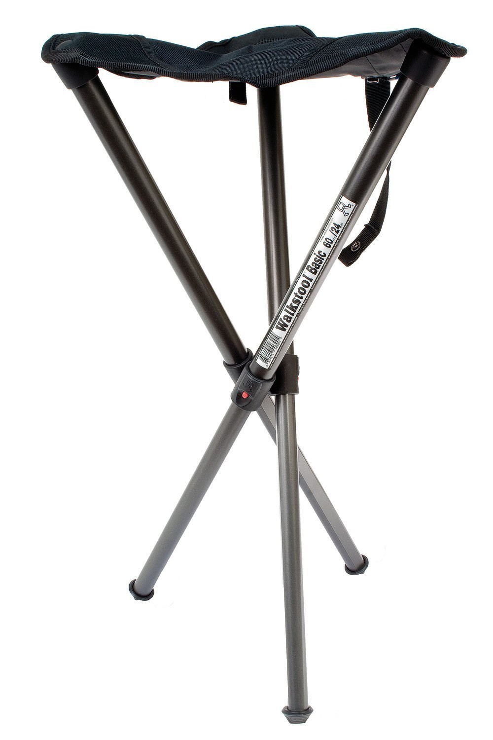 Siège trépied Walkstool Basic 50 / 60 cm, Noir, MADE IN CHASSE - Equipements de chasse