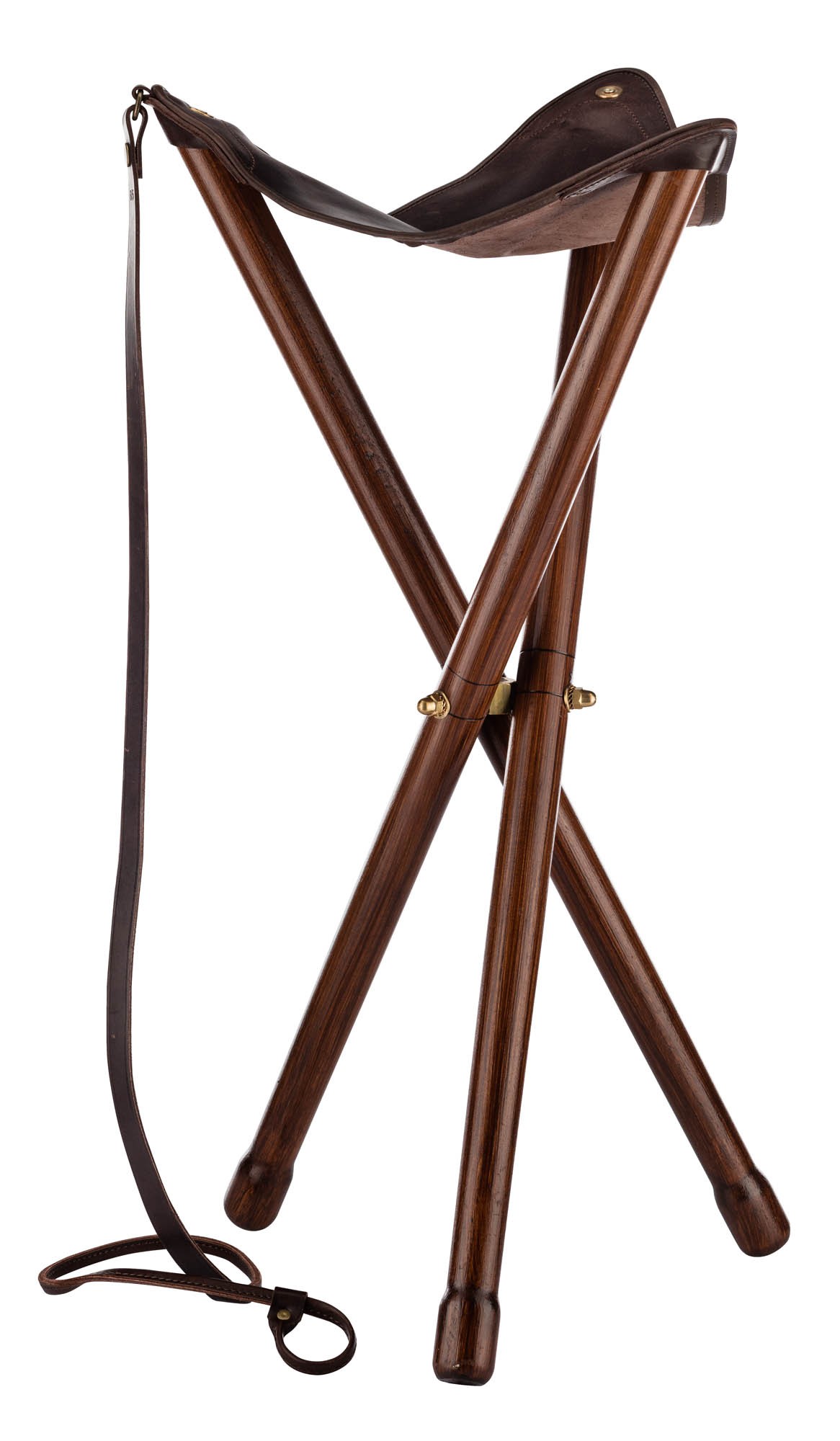 Trépied pliant luxe Country Sellerie - 60 cm, MADE IN CHASSE - Equipements de chasse