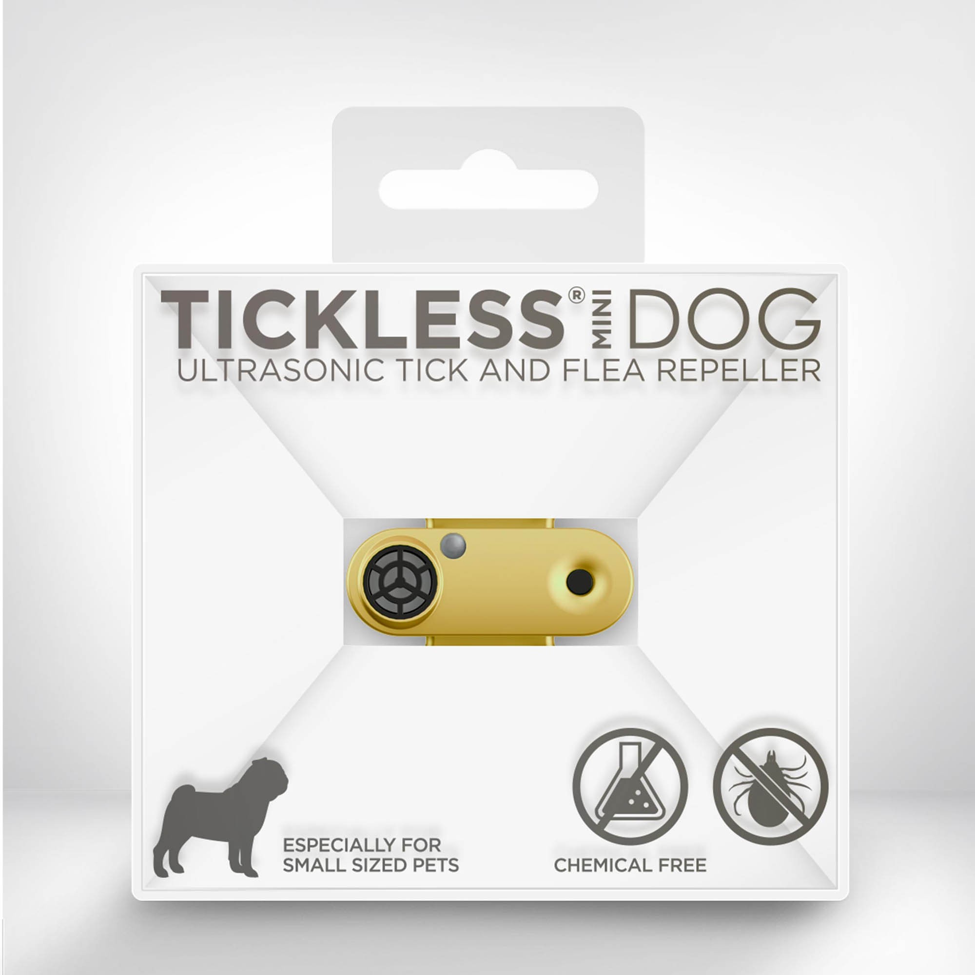Répulsif TICKLESS Mini Dog rechargeable - Or, MADE IN CHASSE - Equipements de chasse