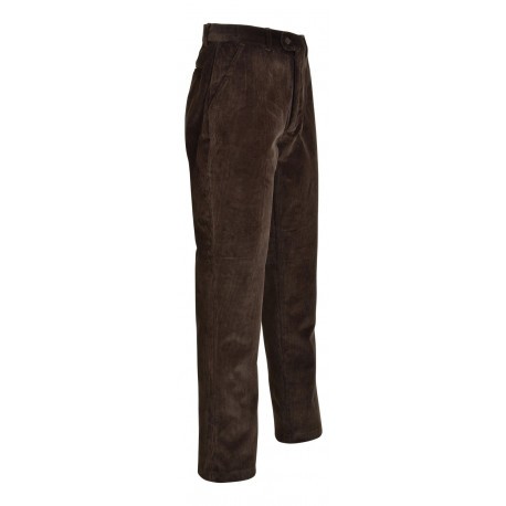 Pantalon de velours Percussion Country Marron - Taille 50