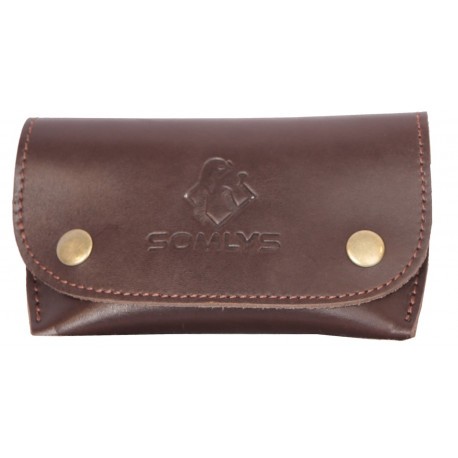 Pochette 8 balles Somlys cuir 1208