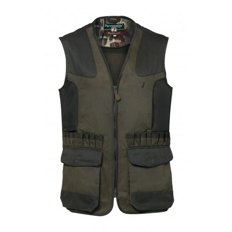 Gilet de chasse Percussion Tradition brodé Logo