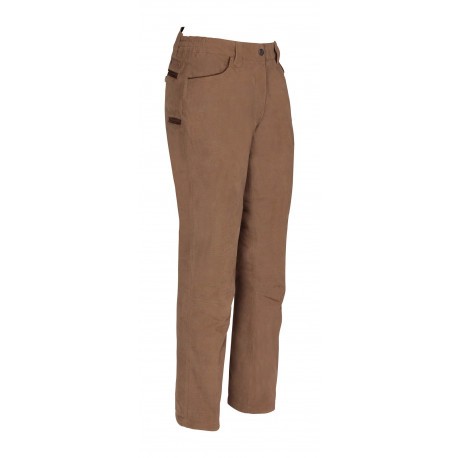 Pantalon de chasse chaud Femme Rambouillet original - Marron