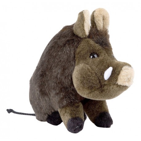 Peluche Sanglier assis 28 cm