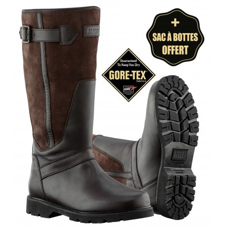 Bottes de chasse grand froid Aigle Inverss GTX + Sac à bottes Rubberbag - Pointure 41
