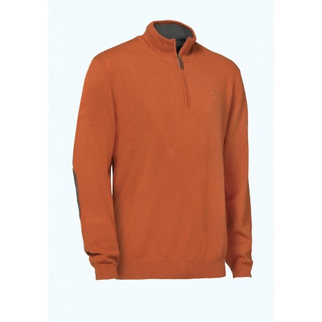 Pull de chasse Club Interchasse Winsley Rouille