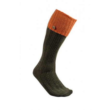 Chaussettes de chasse Club Interchasse Natun L - Rouille