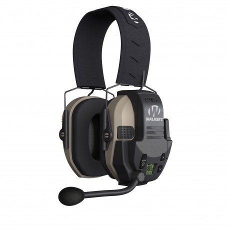 Pack casque antibruit Walker's Razor + kit Talkie-Walkie