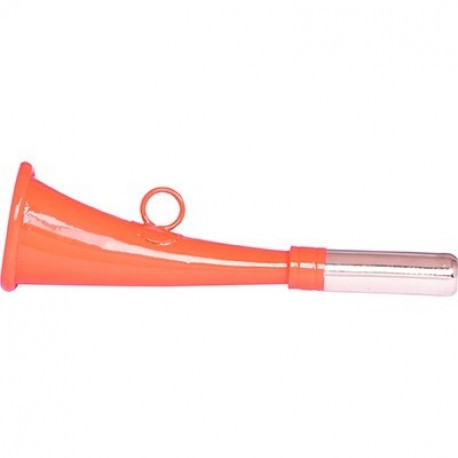 Corne de chasse plate 16 cm Stepland orange