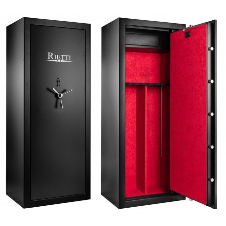 Armoire forte Rietti Premium modulable 18 armes / 13 armes + étagères